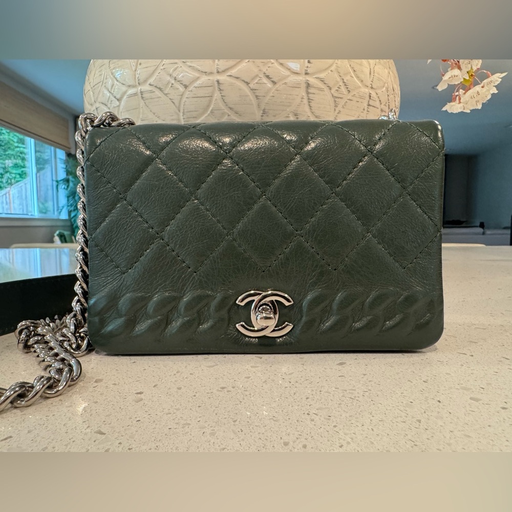 CHANEL CC Quilted Flap bag